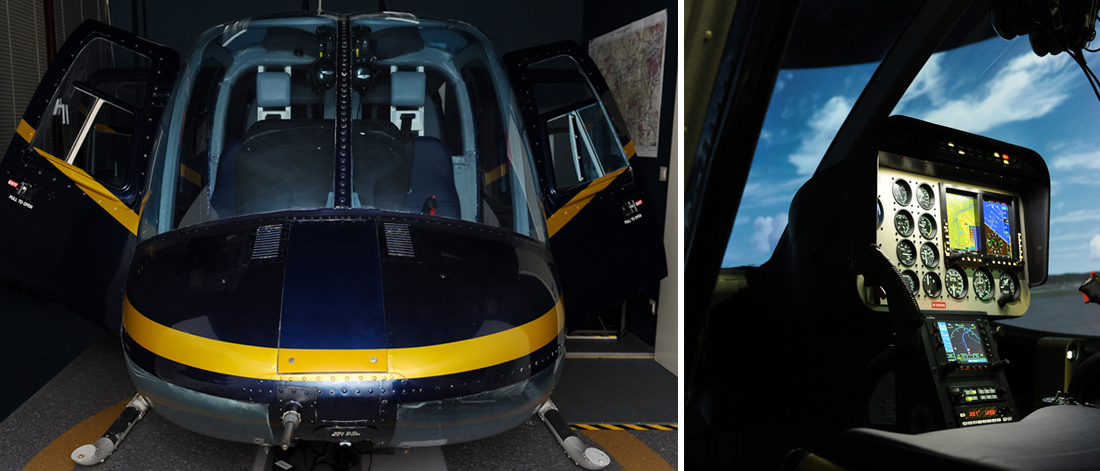 Hubschrauber Simulator Bell 206 Jet Ranger 9